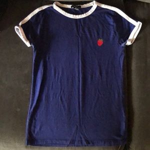 Dark Blue w/strawberry , Forever 21
